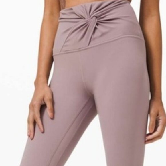 Lululemon Align High-Rise Tight 28" *Twist Waist Violet Verbena 4 - Picture 1 of 5